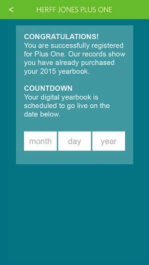 Plus One Digital Yearbook Screenshot 1