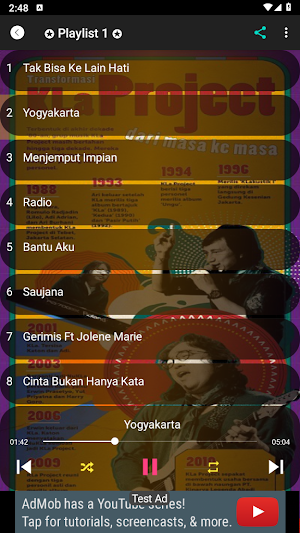 Lagu KLA Project Mp3 Offline Screenshot 3