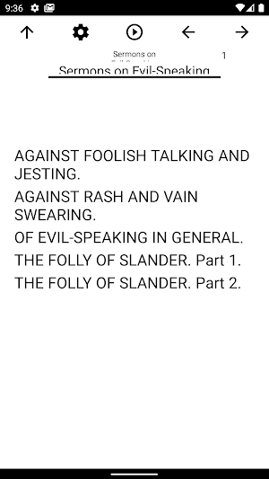 Book, Sermons on Evil-Speaking Screenshot 0
