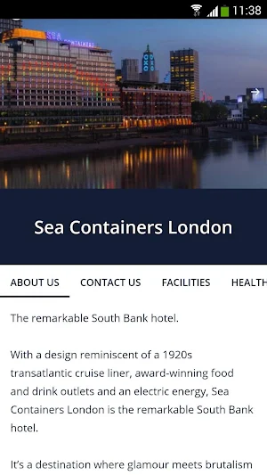 Sea Containers London Screenshot 2