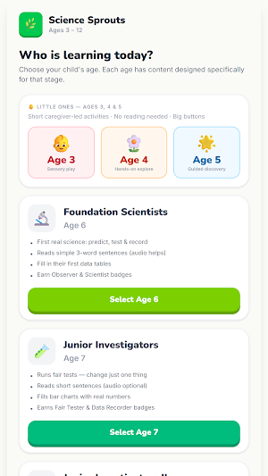 Science Sprouts Screenshot 0