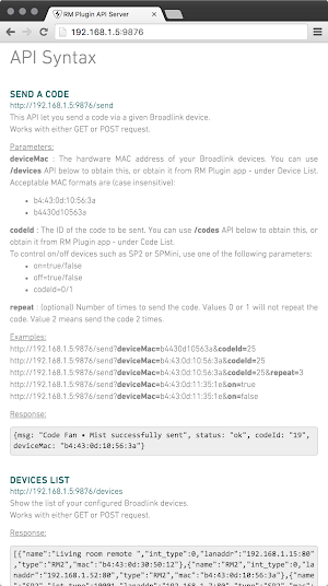 Broadlink RM Plugin Lite Screenshot 0