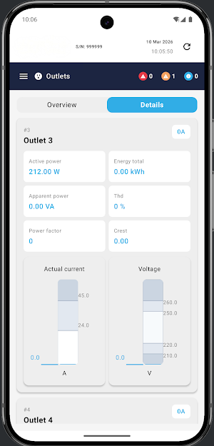 PDU Display Screenshot 1