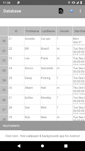 Unwrapped Database Screenshot 0