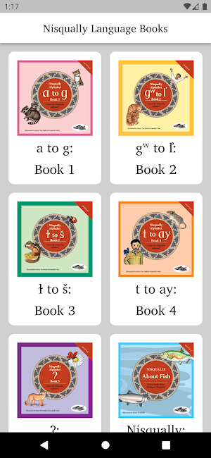 Nisqually Language Books Screenshot 0
