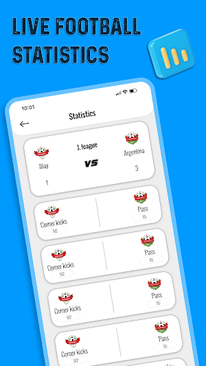 Live Football Score Screenshot 2