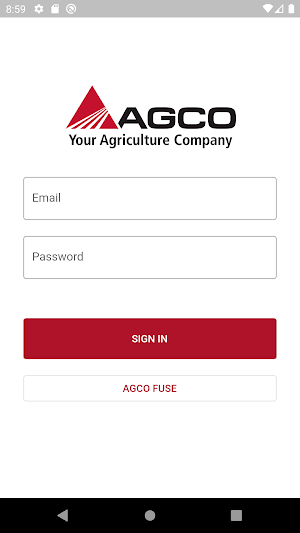 AGCO Connect Dealer App Screenshot 0
