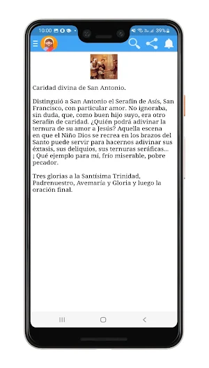 Novena a San Antonio de Padua Screenshot 3