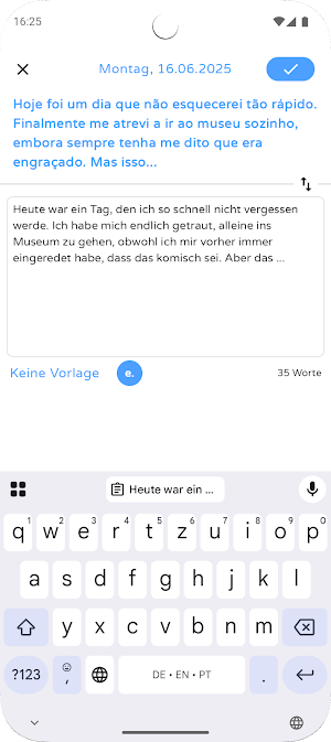 echo. daily journal & language Screenshot 3