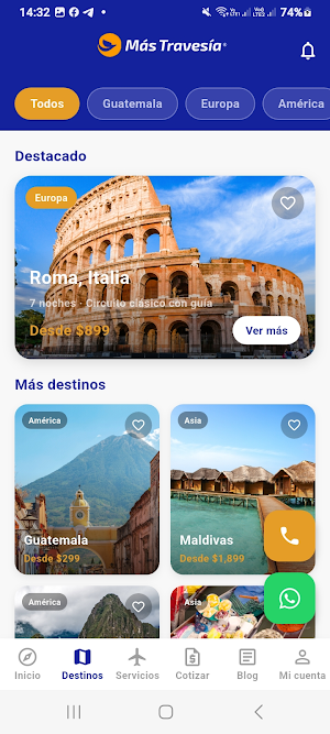 Más Travesía Screenshot 1