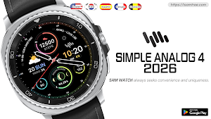 SamWatch Simple Analog 4 2026 Screenshot 0