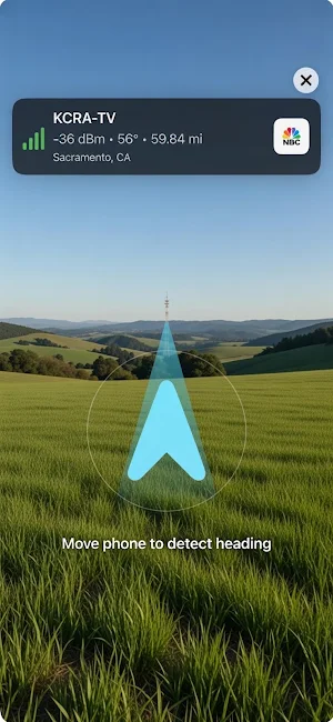 RCA Signal Finder Screenshot 2