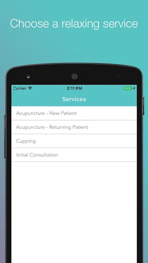 HealthFocus Acupuncture Screenshot 1