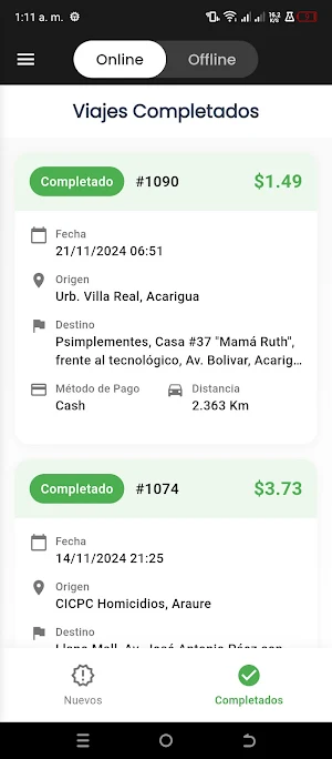 Sións Conduce Screenshot 2