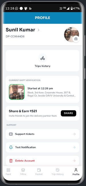 Tifora Delivery Screenshot 2