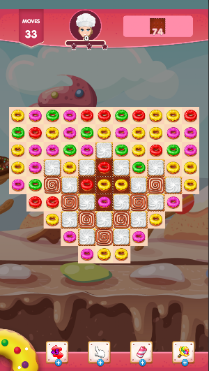 Donut Match 3 : Puzzle Game Screenshot 2