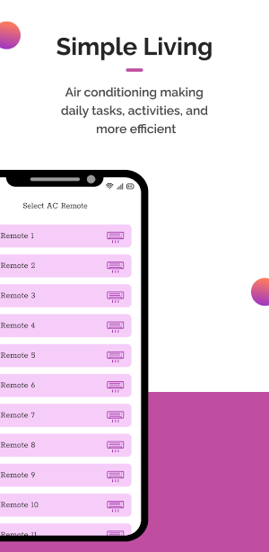 Smart AC Remote for GE Screenshot 3
