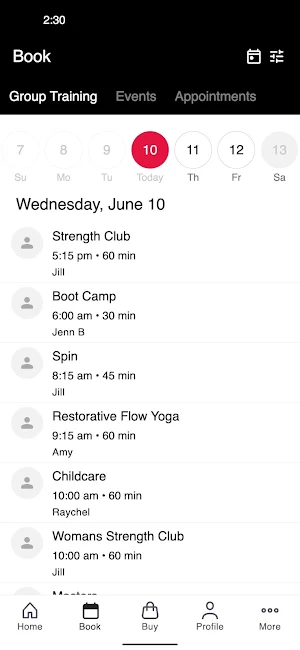 Fitt Gym and Personal Training Screenshot 1