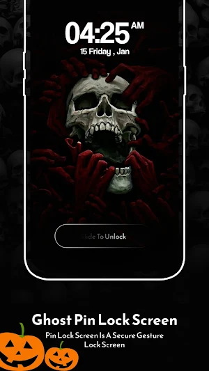 Ghost Face Lock Screen screenshot 8
