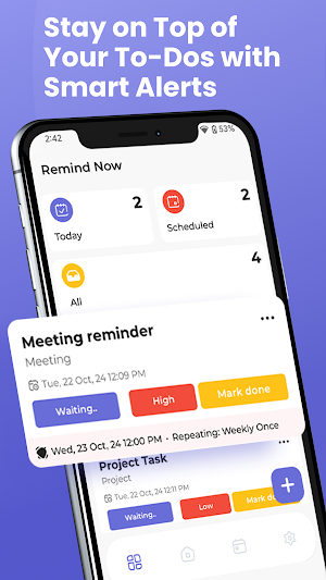 Reminder app : To Do List Screenshot 2