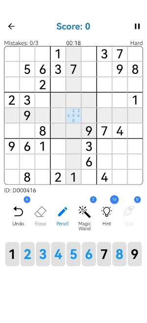 Mys Sudoku - Fun Sudoku Game Screenshot 2