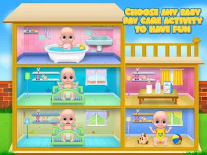 Babysitter Daycare Games & Baby Care and Dress Up Screenshot 1