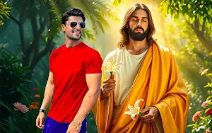 Jesus photo editor and frames Screenshot 0