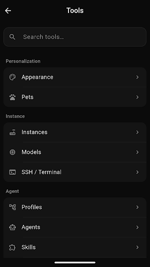 Hermes Console Screenshot 3