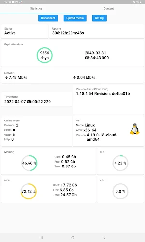 FastoCloud ONE Screenshot 3