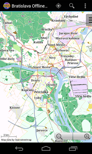 Bratislava Offline City Map Screenshot 0