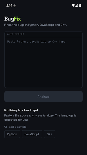 BugFix: Code Bug Finder Screenshot 3