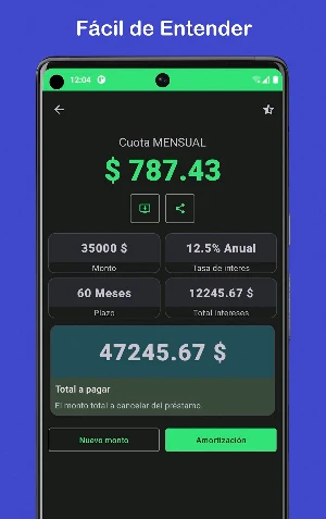 Loan Calculator Screenshot 3