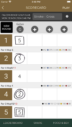 Falcon Ridge Golf Club Screenshot 2