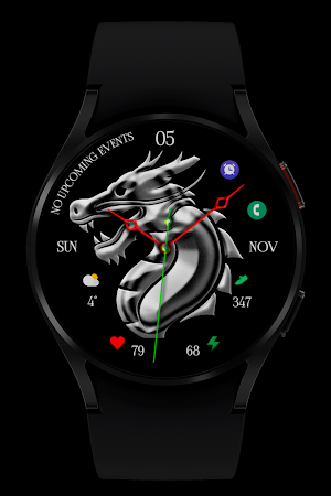 Dragon Watch Face Wear OS Screenshot 3