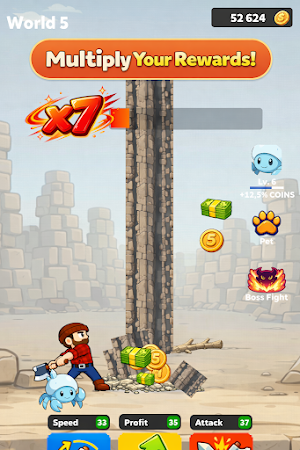 Idle Timberman Screenshot 2