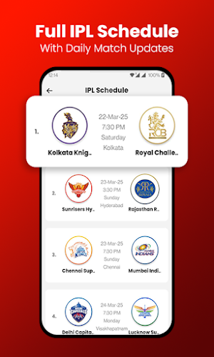 Live Cricket TV HD Streaming Screenshot 2