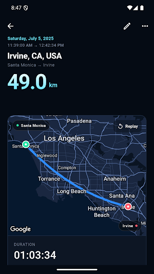 DashLog - Ride & Drive Tracker Screenshot 3