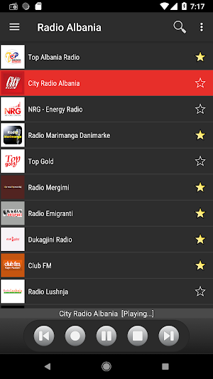 RADIO ALBANIA Screenshot 1