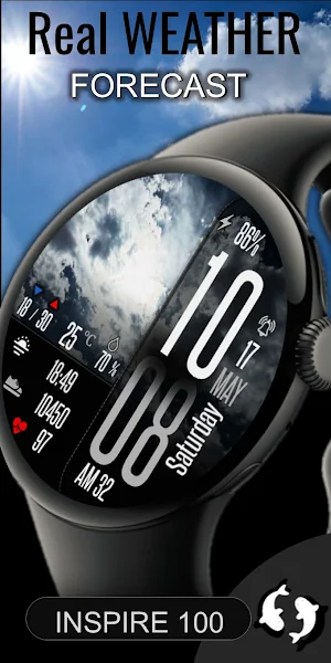 Weather Day & Night Big BOLD Screenshot 0