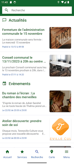 Tenneville en Poche Screenshot 2