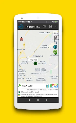 Pegasus Tracker Screenshot 2