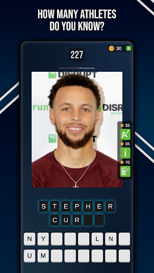 Guess the Athlete - Quiz Screenshot 1