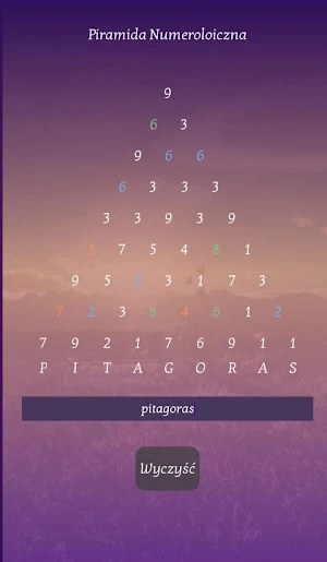 Name Pyramid Numerology - Numerologyst Tool Screenshot 0