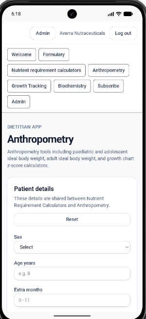 Dietitian App Screenshot 0