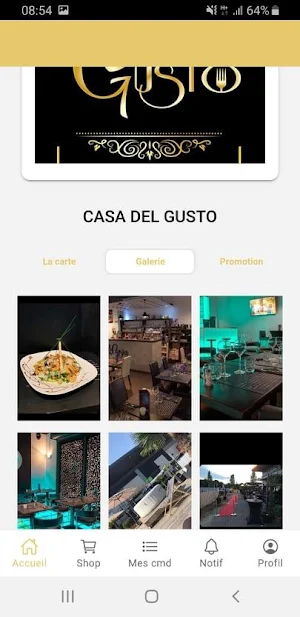 Casa Del gusto Screenshot 1