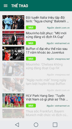 Báo mới 24H - Tin tức mỗi ngày Screenshot 2