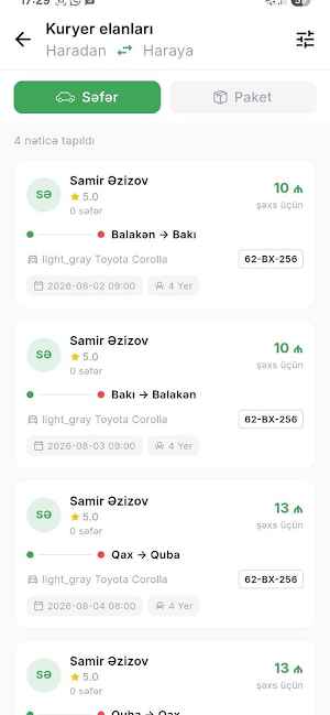TripGether: Səyahətini Paylaş Screenshot 2