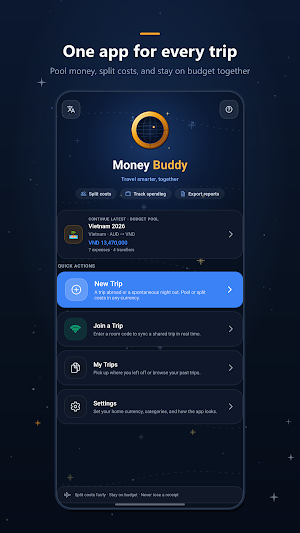 Money Buddy: Group Trip Split Screenshot 0