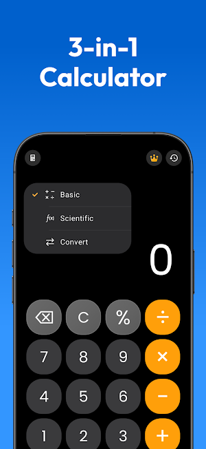 iOS Calculator 26 Screenshot 1