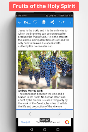 The fruit of the Holy Spirit Screenshot 0